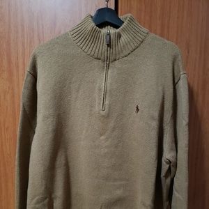 Merino Wool Quarter-Zip Sweater